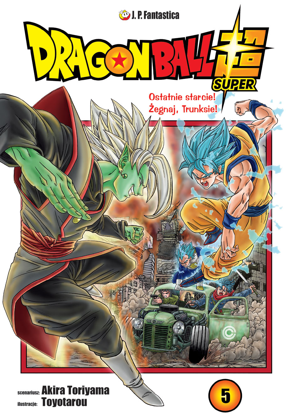 Manga Dragon Ball Super - tom 5 polskiego wydania - Dragon ...